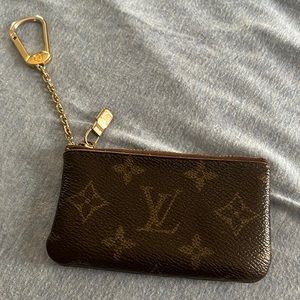 Louis Vuitton Key Pouch in iconic Monogram canvas
